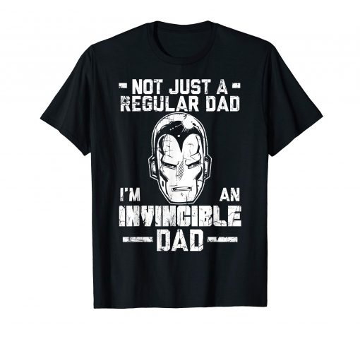 Iron Man Father's Day Not Regular Dad T-Shirt