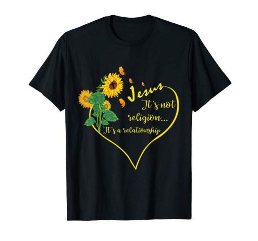It's A Relationship Sunflower Shirts