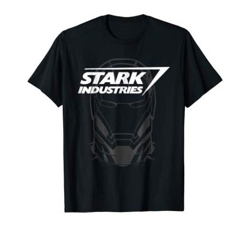 Marvel Avengers Iron Man Stark Industries Graphic T-Shirt