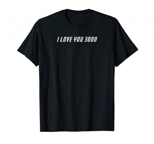 Men Classic I Love You 3000 T-shirt
