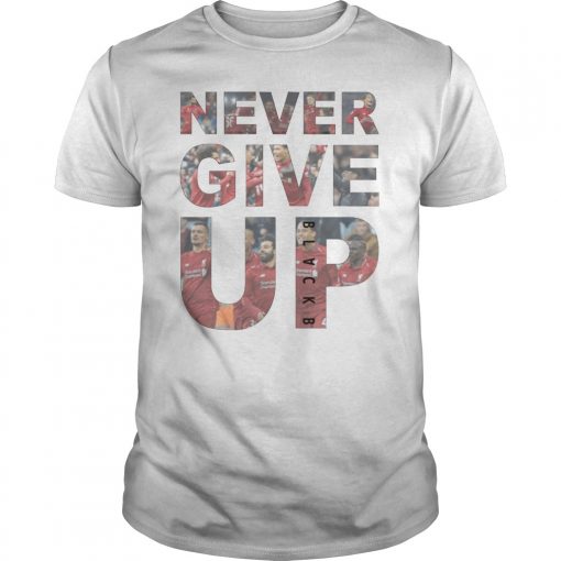 Chapion 2019 Shirt Never Give Up Mohamed Salah Tshirts