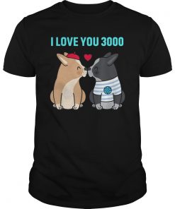 Funny I Love You 3000 T-shirt family matching pajamas 2019 Tee