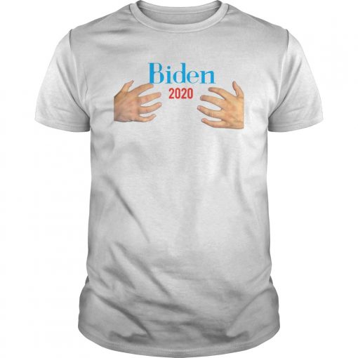 Hands Hugs Joe Biden 2020 Funny Election Classic T-Shirt