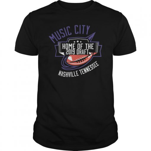 NFL Draft Music City Nashville 2019 New Pro Shirt