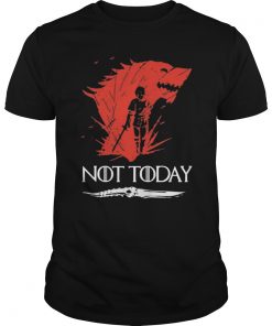Not Today Death Valyrian Dagger No One Game Of Thrones Youth Kids TShirt