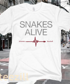 Snakes Alive T-Shirt Arizona Baseball