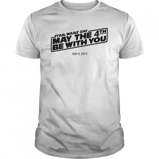 Star Wars Day May The 4th Be With You Simple Logo T-Shirt