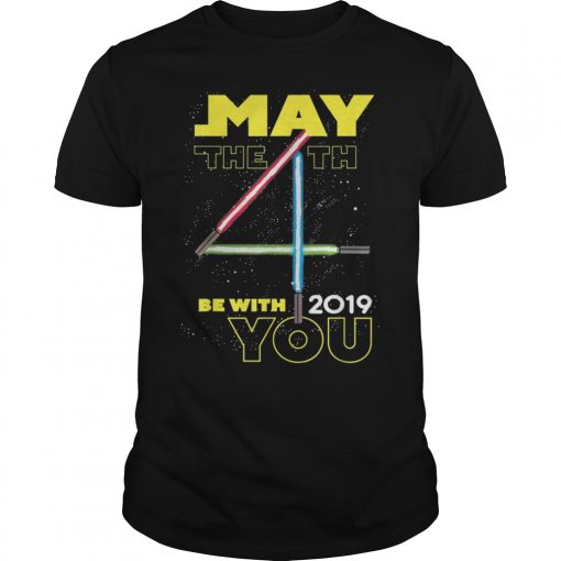 Star Wars May The 4th Be With You 2019 Lightsabers T-Shirts