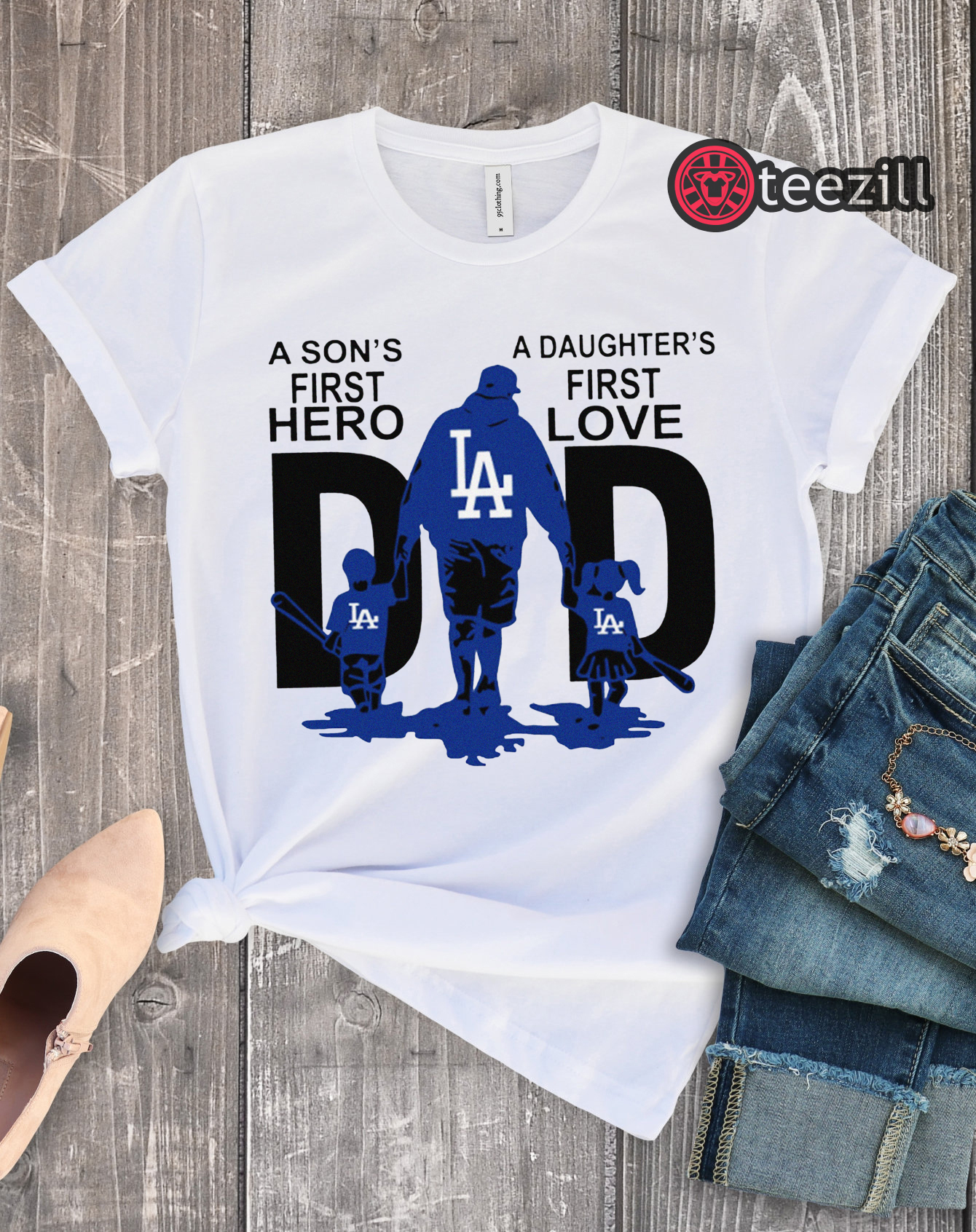 dodgers fathers day shirt