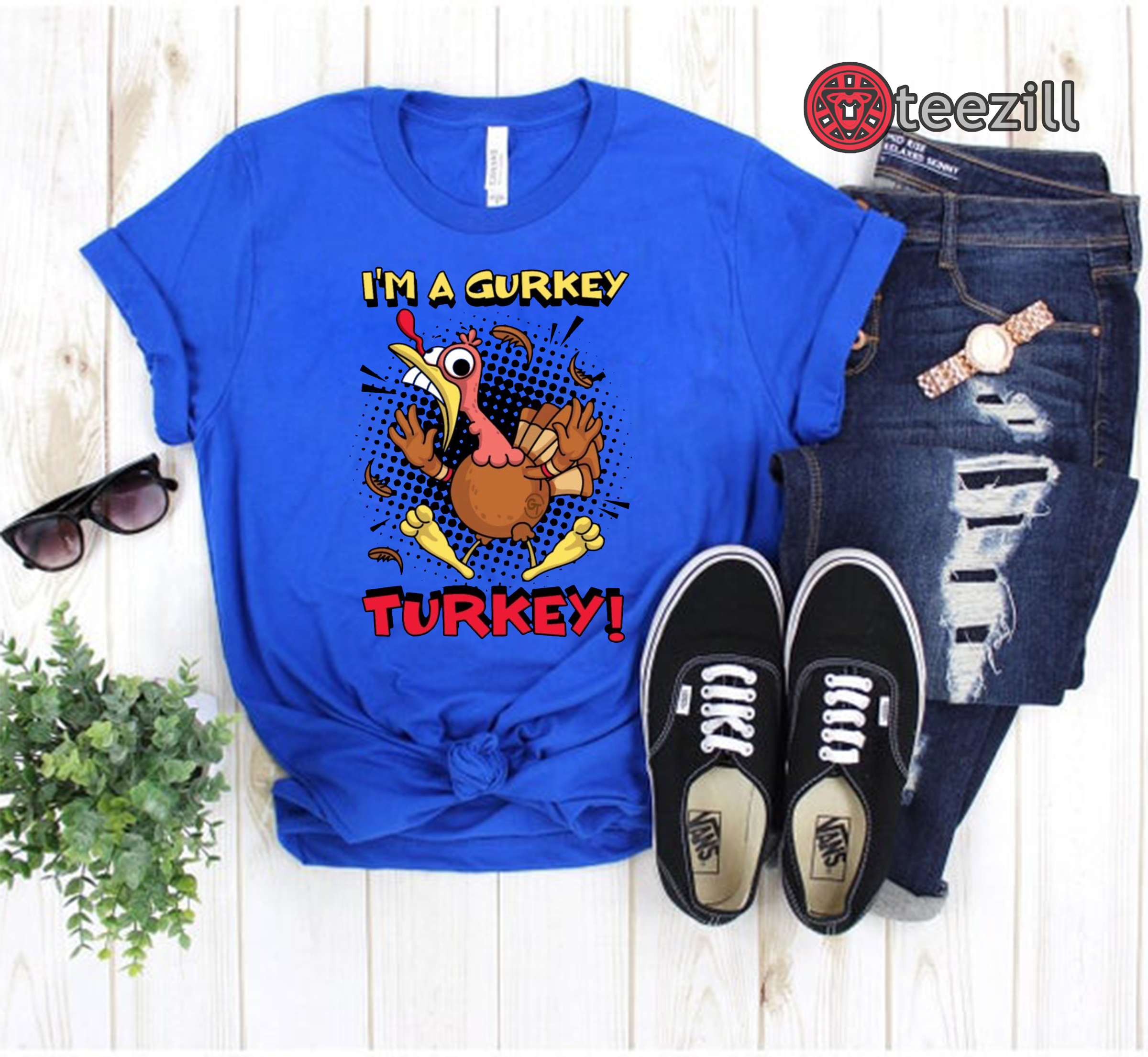 Fgteev I M A Gurkey Turkey Kids Premium T Shirt
