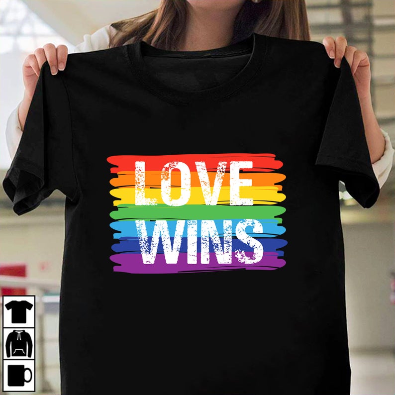 LGBT Pride Shirt, Lgbt Pride Tshirt, LGBT Love wins Tshirt