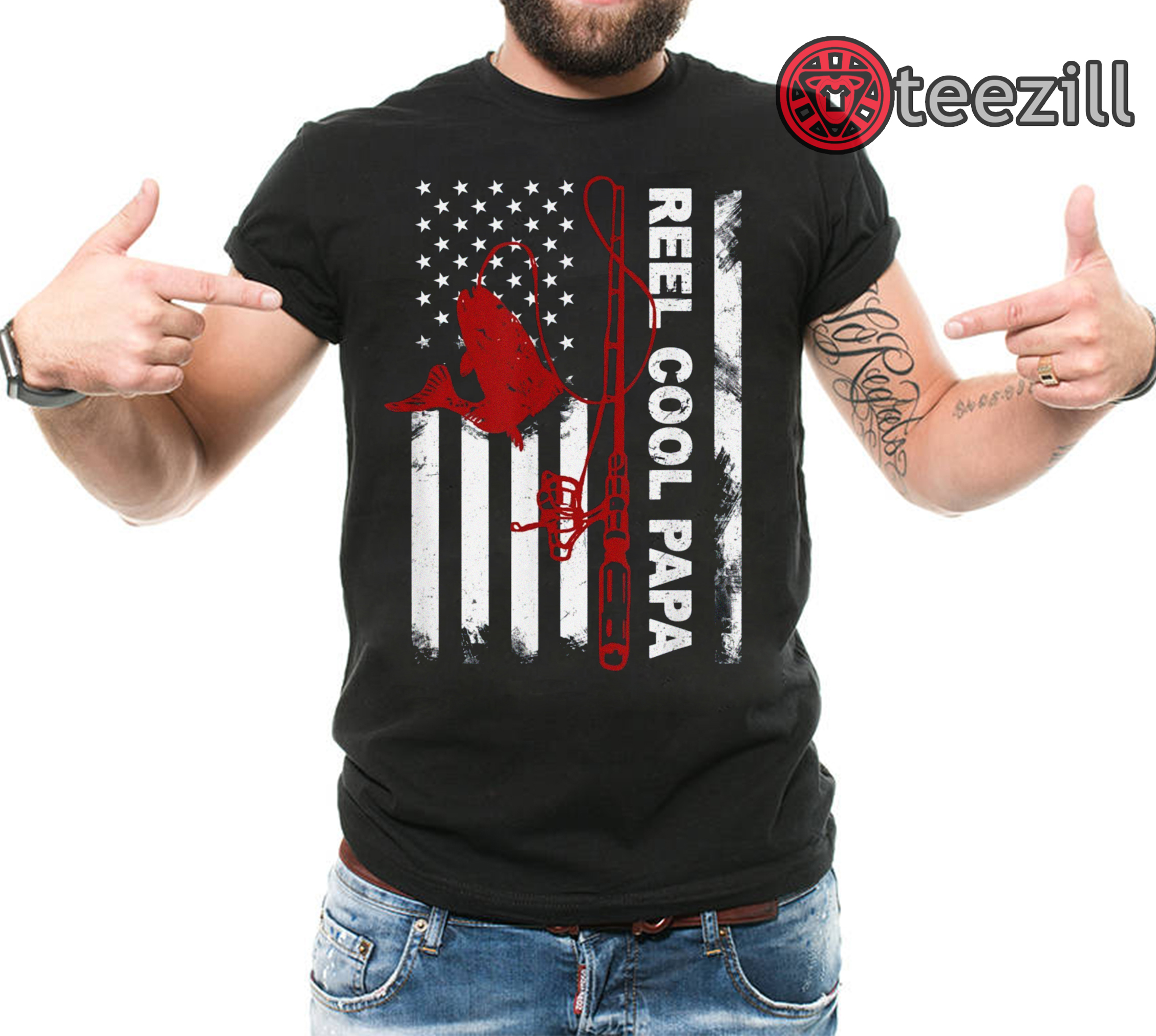 t shirts with american flag