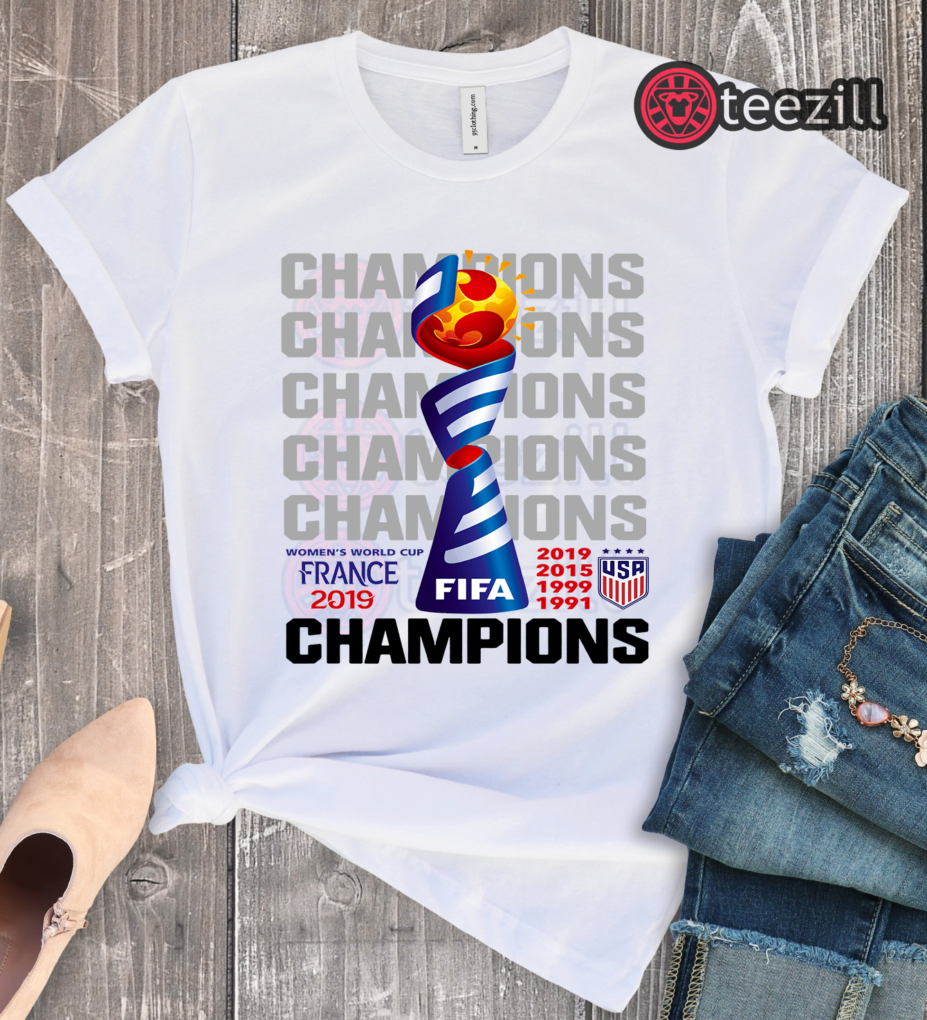 usa champions shirt