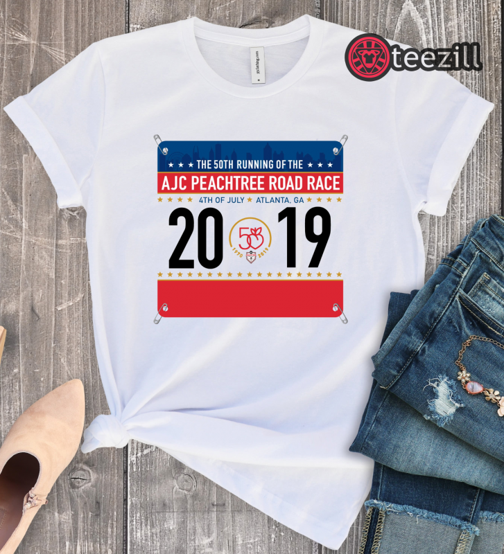 Peachtree Road Race 2019 AJC T-Shirts - TeeZill