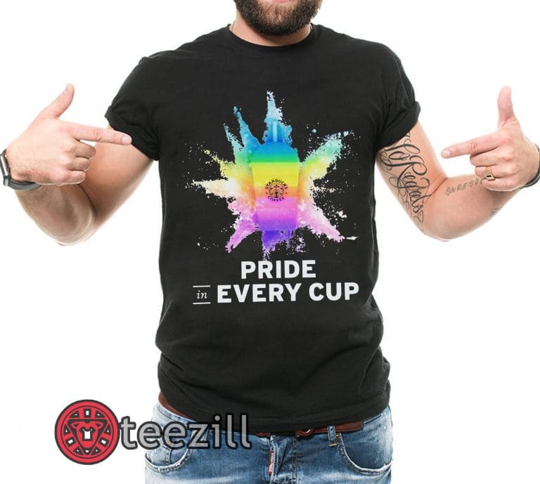 2023 starbucks pride shirt