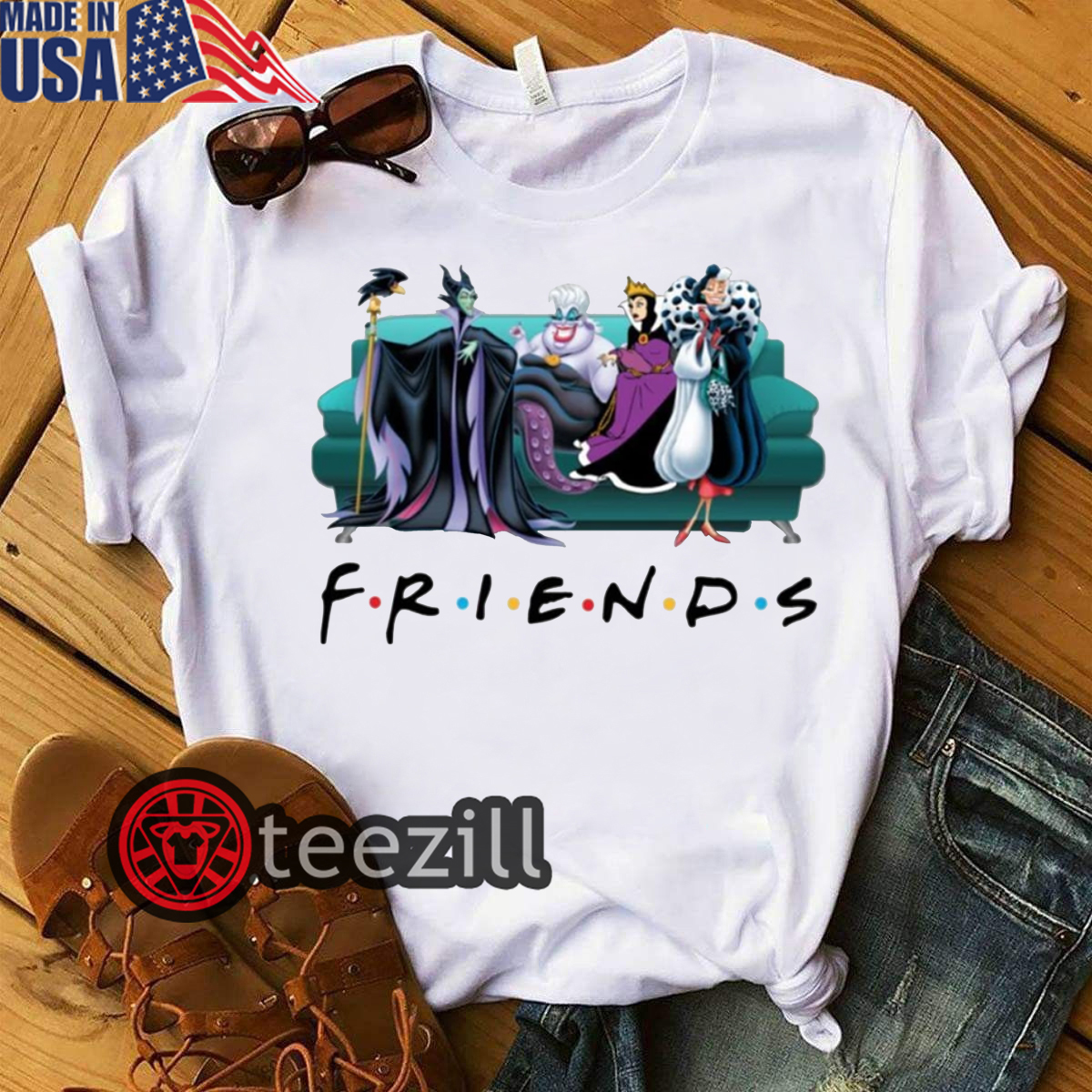 Disney Villains Mixed Friend Shirt Halloween 2019 Tshirt