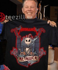 Jack Skellington Metallica shirt