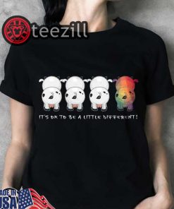 LGBT it’s ok to be a little different cows shirt