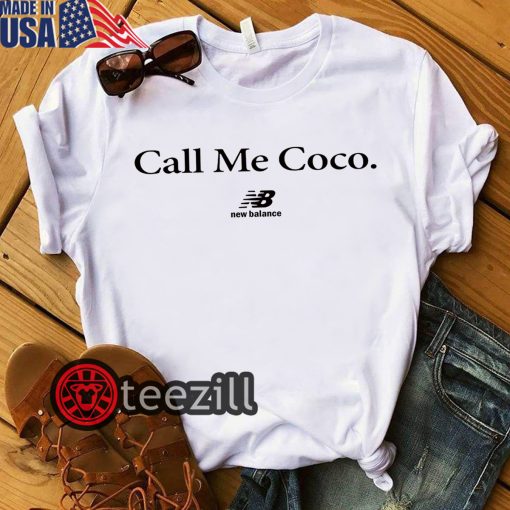 Logo Call Me Coco Shirt Limited Edition Tshirt