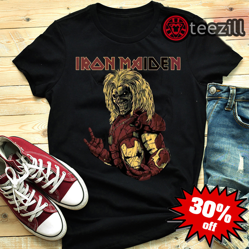 Men's Iron Maiden Iron Man Shirt