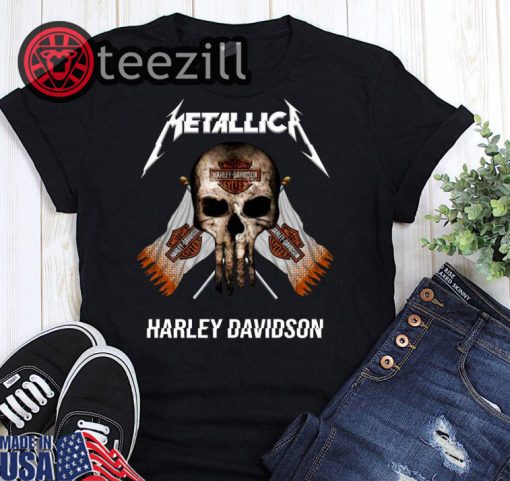 Men's men metallic harley-davidson motorcycles shirt