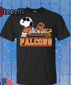 Snoopy Bowling Green Falcons Gift Shirt