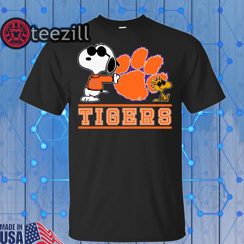 Snoopy Clemson Tigers Gift Shirt - teezill