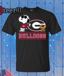 Snoopy Georgia Bulldogs Gift Shirt