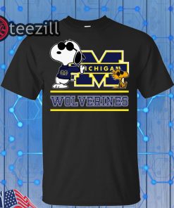 Snoopy Michigan Wolverines Gift Shirt