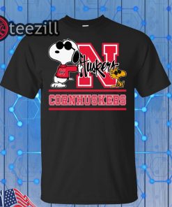 Snoopy Nebraska Cornhuskers Gift Shirt
