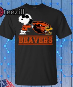 Snoopy Oregon State Beavers Gift Shirt