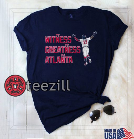 Witness ATL Shirt Witness Greatness Atlanta T-Shirt