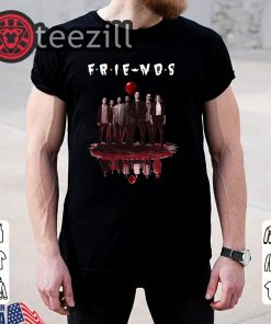 Halloween Friends tv show IT chapter two characters friends reflection shirt
