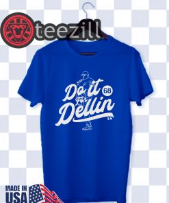 Do It For Dellin Blue Shirt