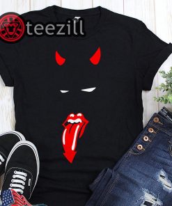 Halloween Devil Rolling Stones Shirt