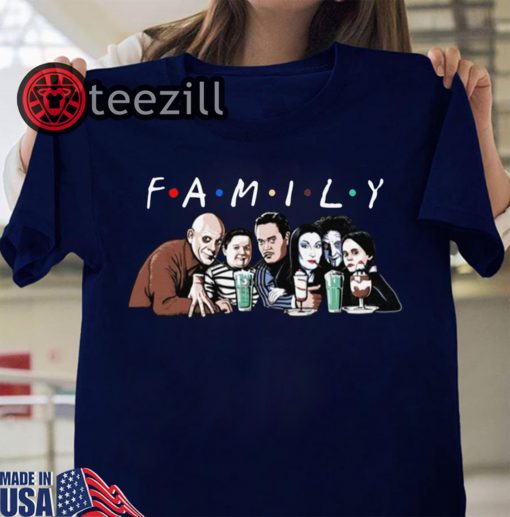 Halloween Emily Addams Family Friends Tv Show Shirt