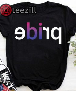 LGBTQ pride parade bisexual bi pride shirt
