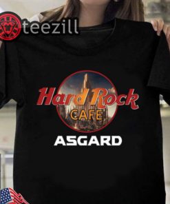 New Thor asgard hard rock cafe asgard shirt