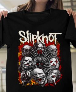 Slipnot Characters Halloween Style T-Shirt