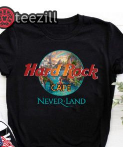 The hard rock cafe neverland shirt