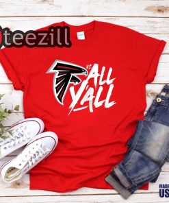 Women's Atlanta Falcons Vs All Y'all TShirt