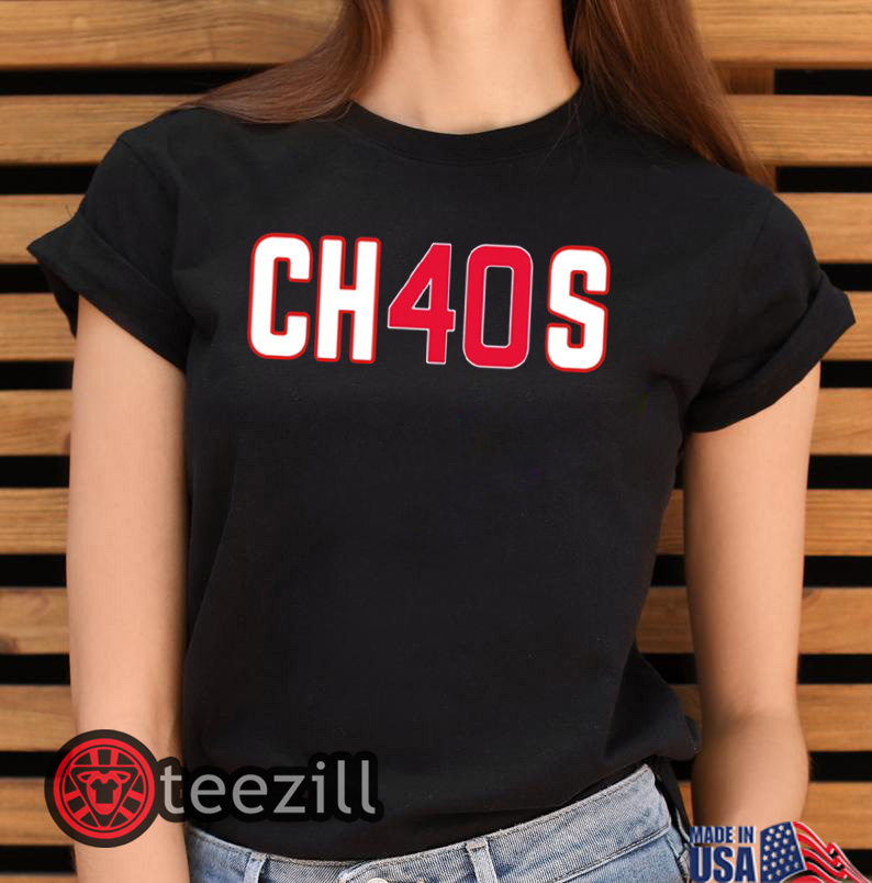 black chicago cubs shirt