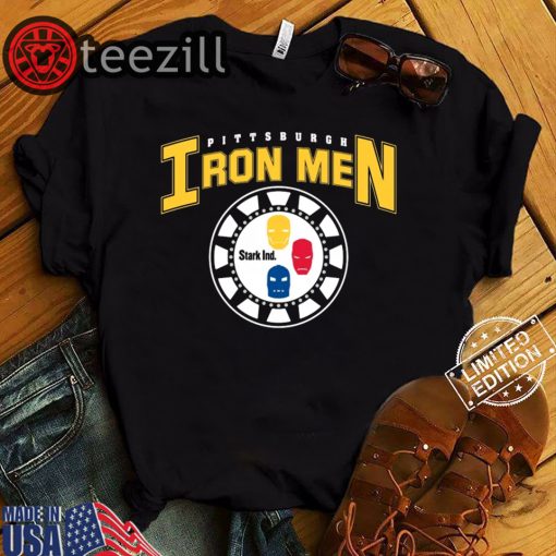 PittsBurgh Iron Men Pittsburgh Steelers - Ironman Shirts