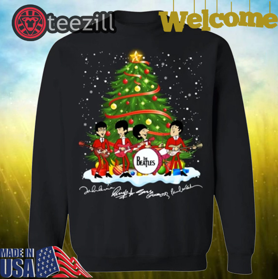 beatles christmas shirt