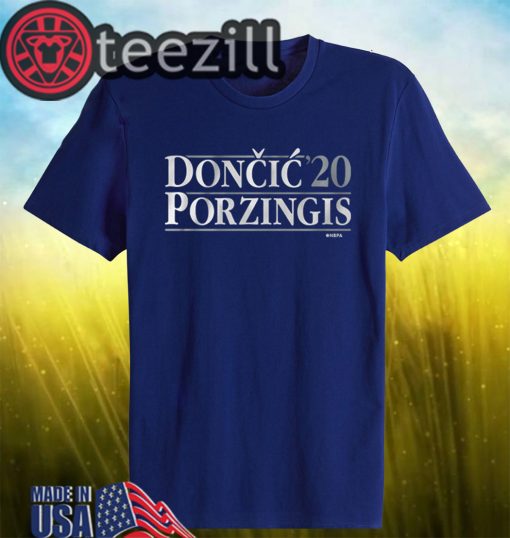 Name Doncic Porzingis 2020 TShirt