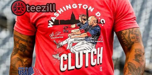 After Adam Eaton and Howie Kendrick Clutch Wear Shirts