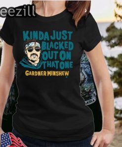 Blacked Out Gardner Minshew TShirts