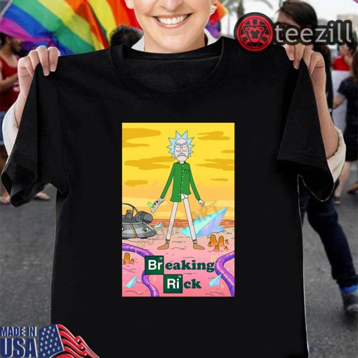 Breaking bad rick and morty breaking morty Shirts