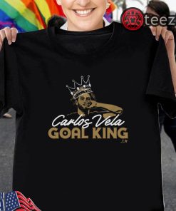 Carlos Vela Goal King Shirts