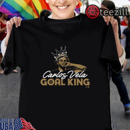 Carlos Vela Goal King Shirts